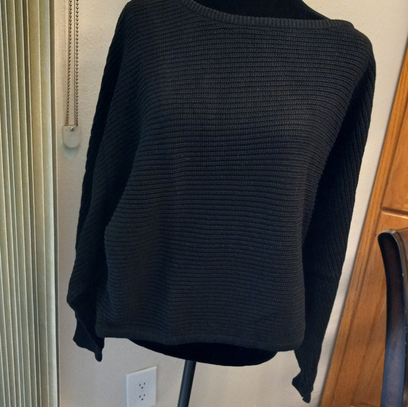 Eloquii Elements 14/16 Pullover Knit Ribbed Cropped Sweater - Picture 6 of 11